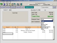 Micro Register Point-Of-Sale System screenshot